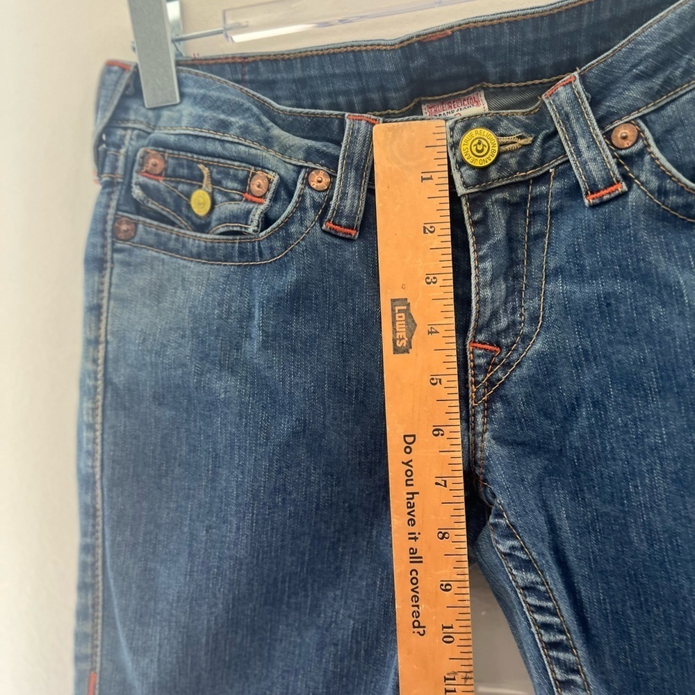 True Religion Blue Jean Shorts Size 30 - Picture 7 of 16